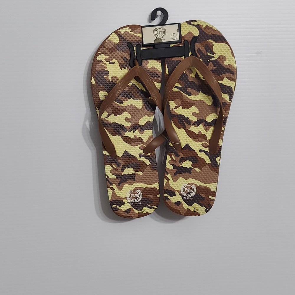 Stylish and Comfortable: Military Uniforms Flat Flip Flops by P&W New York